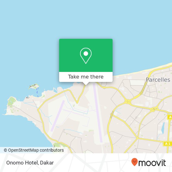 Onomo Hotel map