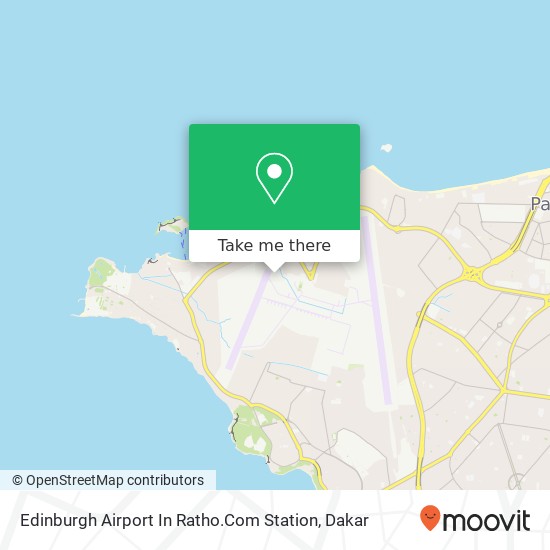 Edinburgh Airport In Ratho.Com Station map