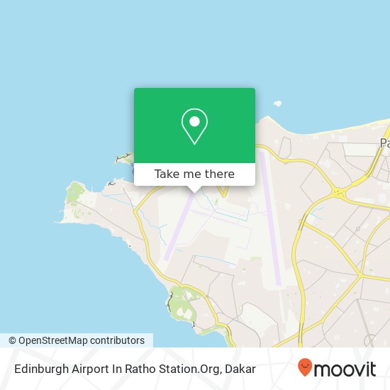 Edinburgh Airport In Ratho Station.Org map