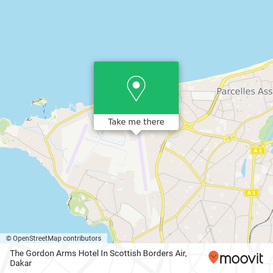 The Gordon Arms Hotel In Scottish Borders Air map