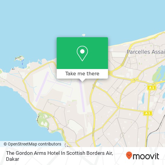The Gordon Arms Hotel In Scottish Borders Air map
