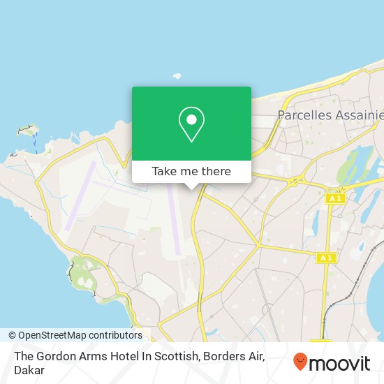 The Gordon Arms Hotel In Scottish, Borders Air map