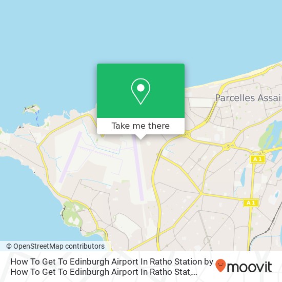 How To Get To Edinburgh Airport In Ratho Station by How To Get To Edinburgh Airport In Ratho Stat map
