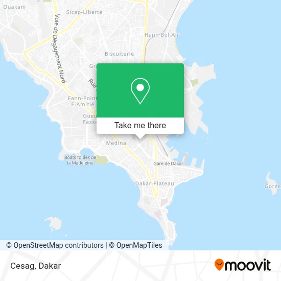 Cesag map