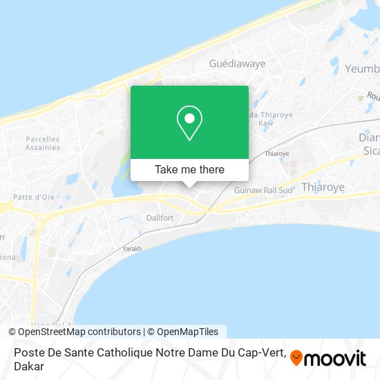 Poste De Sante Catholique Notre Dame Du Cap-Vert map