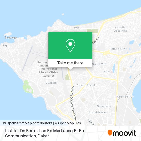 Institut De Formation En Marketing Et En Communication map