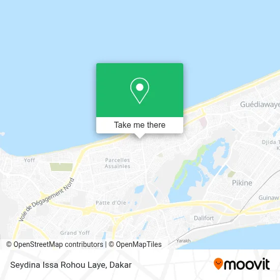 Seydina Issa Rohou Laye map