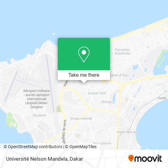 Université Nelson Mandela map