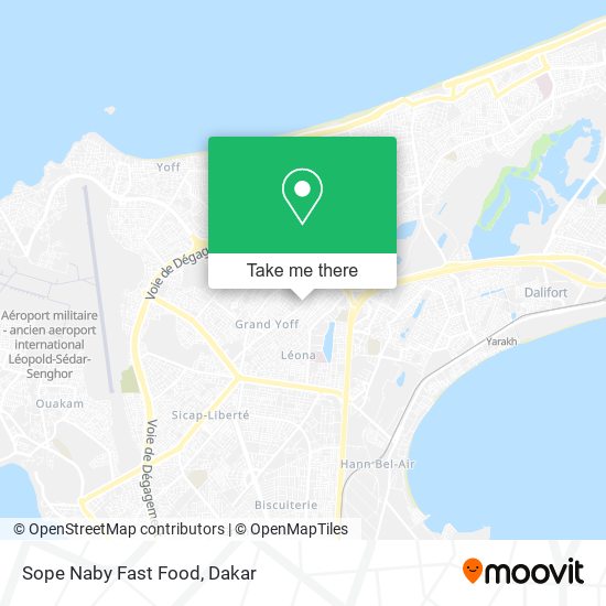 Sope Naby Fast Food map