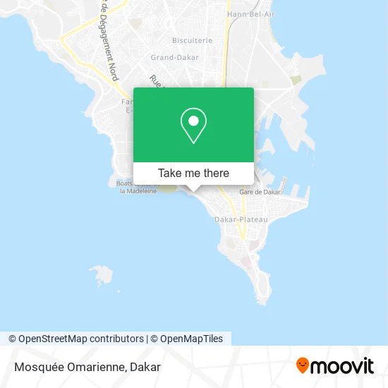 Mosquée Omarienne map