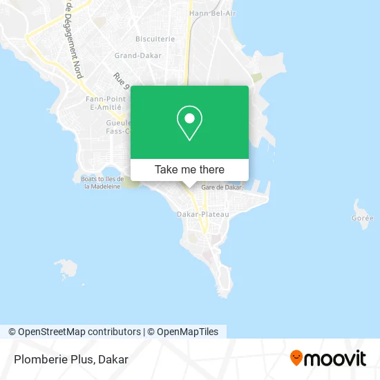 Plomberie Plus map