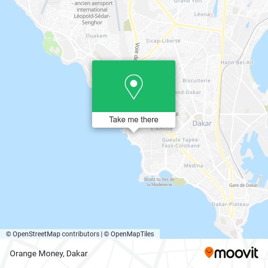 Orange Money map