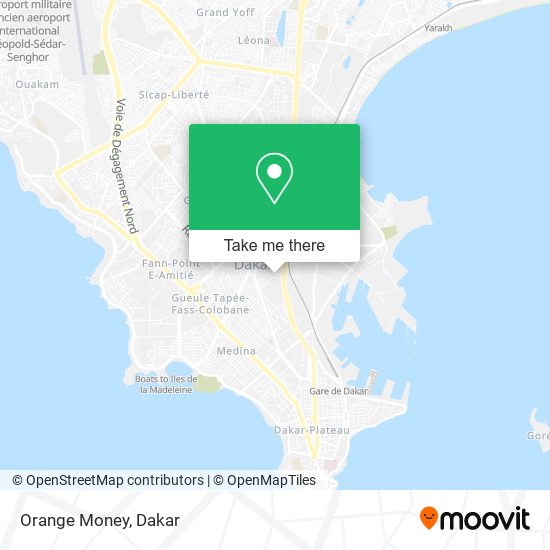 Orange Money map