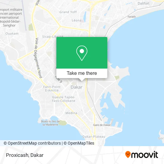 Proxicash map