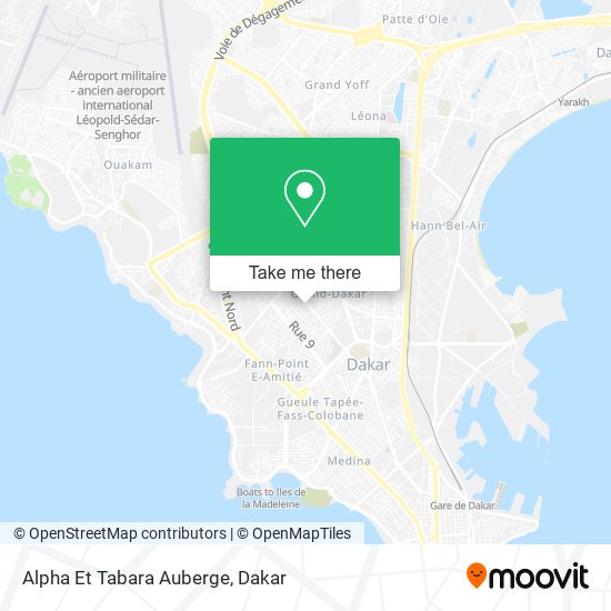 Alpha Et Tabara Auberge map