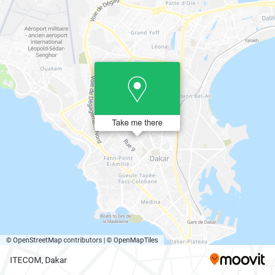 ITECOM map