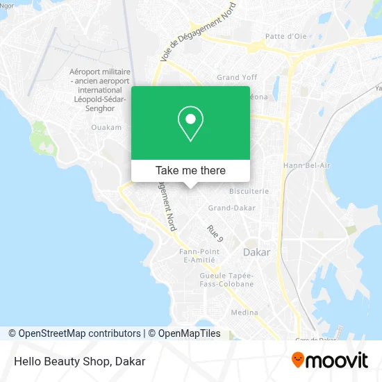 Hello Beauty Shop map