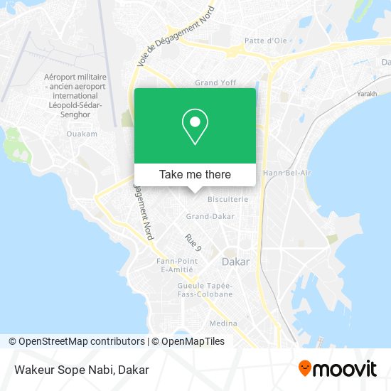 Wakeur Sope Nabi map