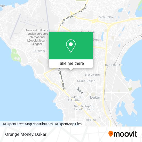 Orange Money map