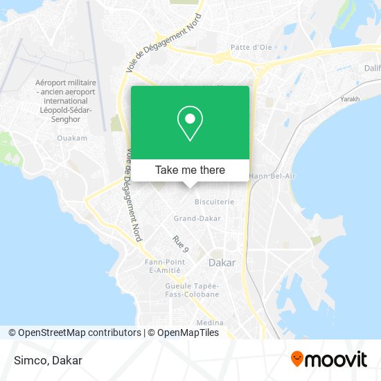 Simco map