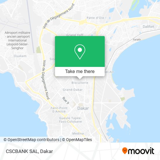 CSCBANK SAL map