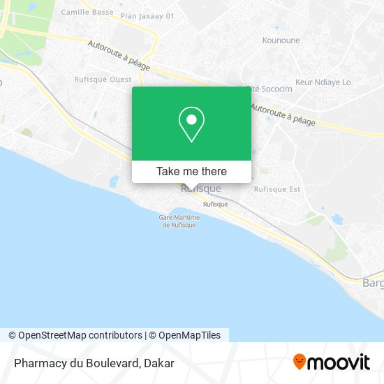 Pharmacy du Boulevard map