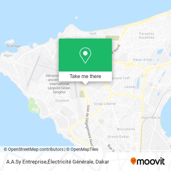 A.A.Sy Entreprise,Électricité Générale map