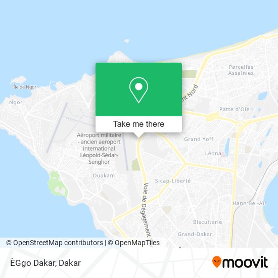 ÈGgo Dakar map
