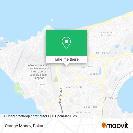 Orange Money map