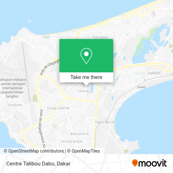 Centre Talibou Dabo map