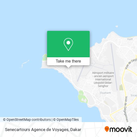 Senecartours Agence de Voyages map