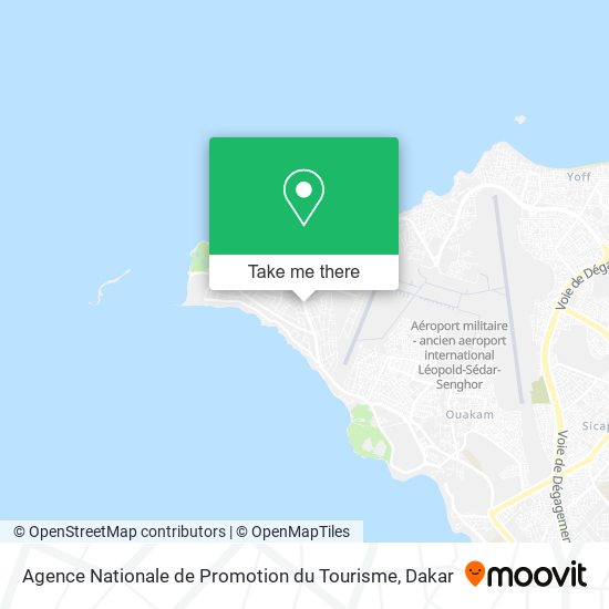 Agence Nationale de Promotion du Tourisme map