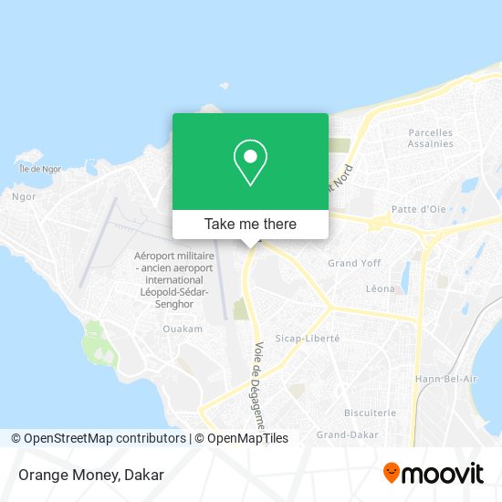 Orange Money map