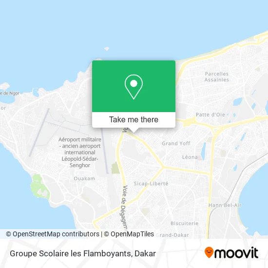 Groupe Scolaire les Flamboyants map