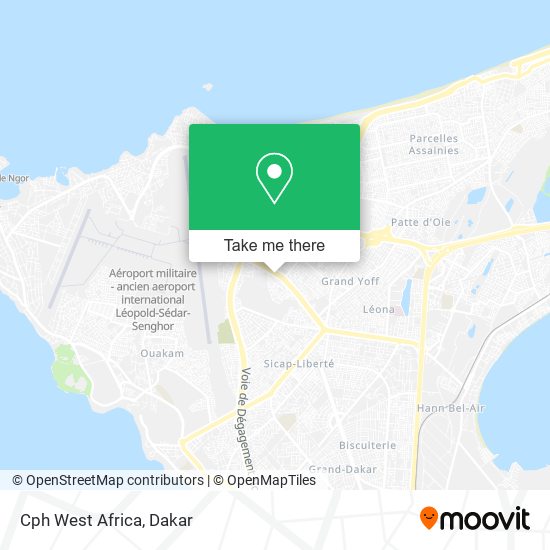 Cph West Africa map