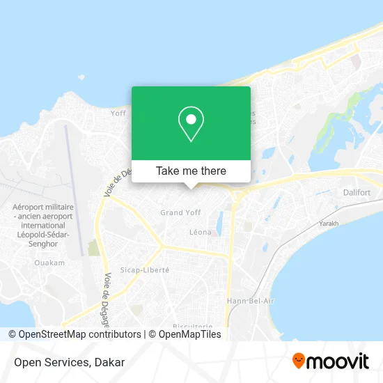 Open Services map