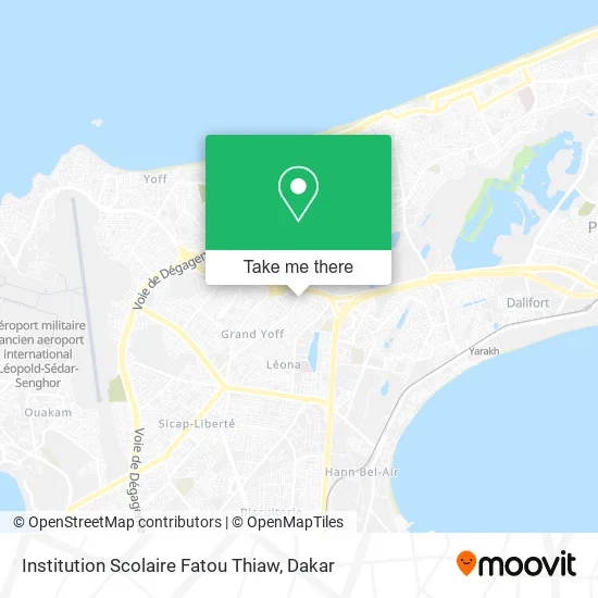 Institution Scolaire Fatou Thiaw map