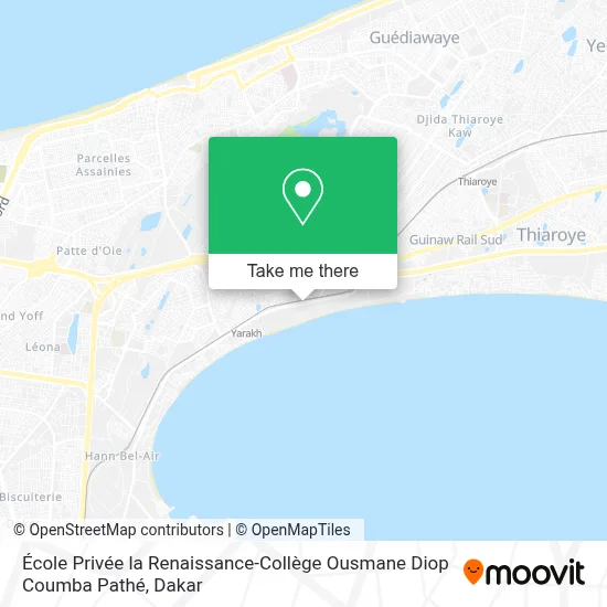 École Privée la Renaissance-Collège Ousmane Diop Coumba Pathé map