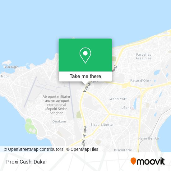 Proxi Cash map