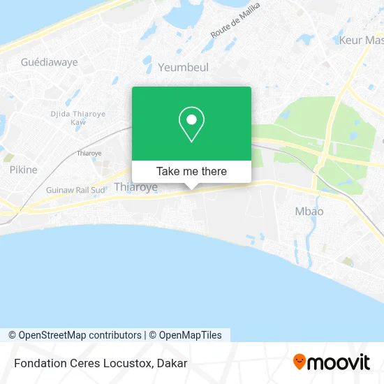 Fondation Ceres Locustox map