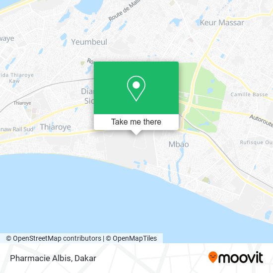 Pharmacie Albis map