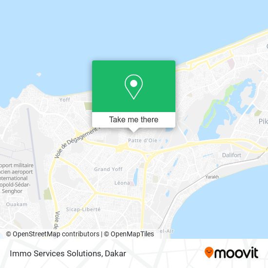 Immo Services Solutions map