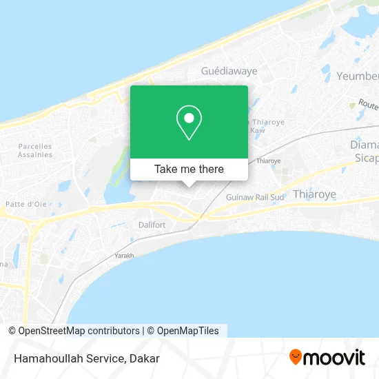 Hamahoullah Service map