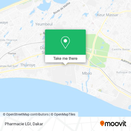 Pharmacie LGI map