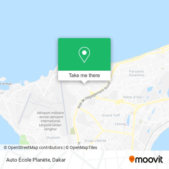 Auto École Planète map