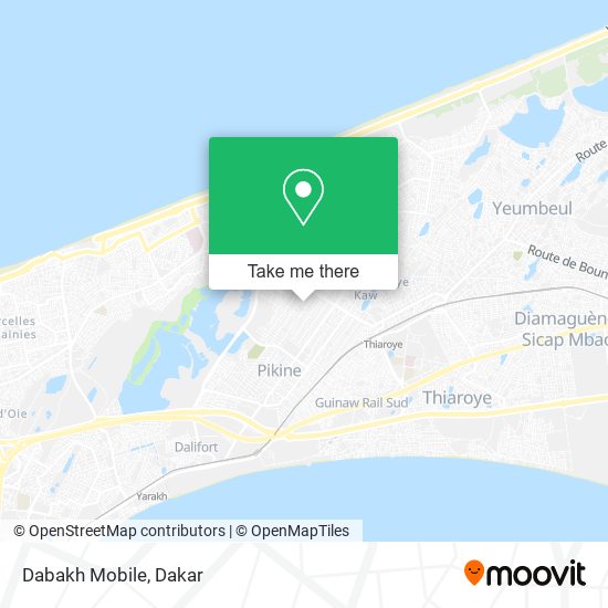 Dabakh Mobile map