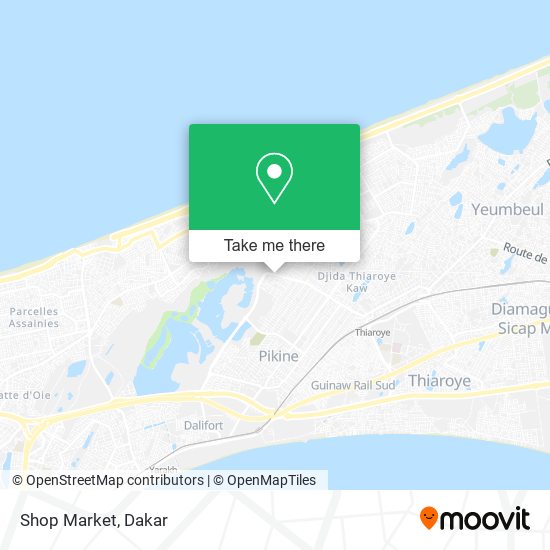 Shop Market map