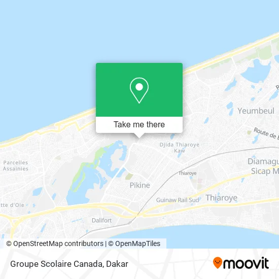 Groupe Scolaire Canada map