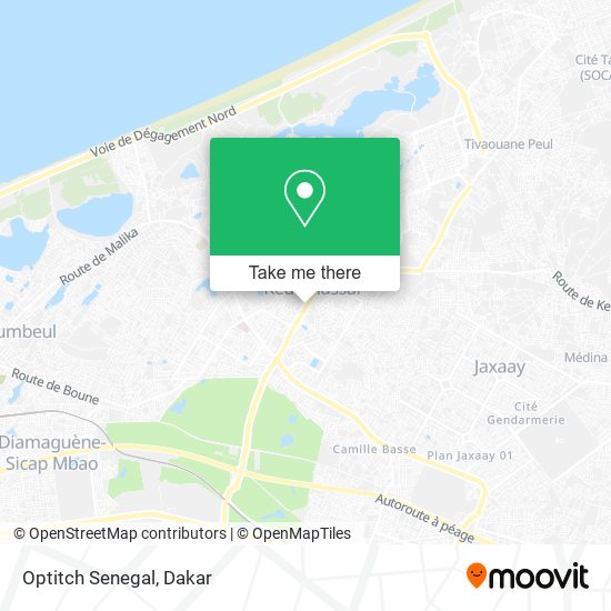Optitch Senegal map