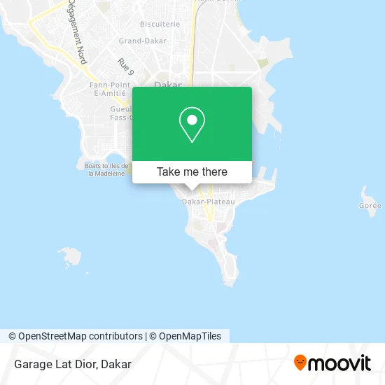 Garage Lat Dior map